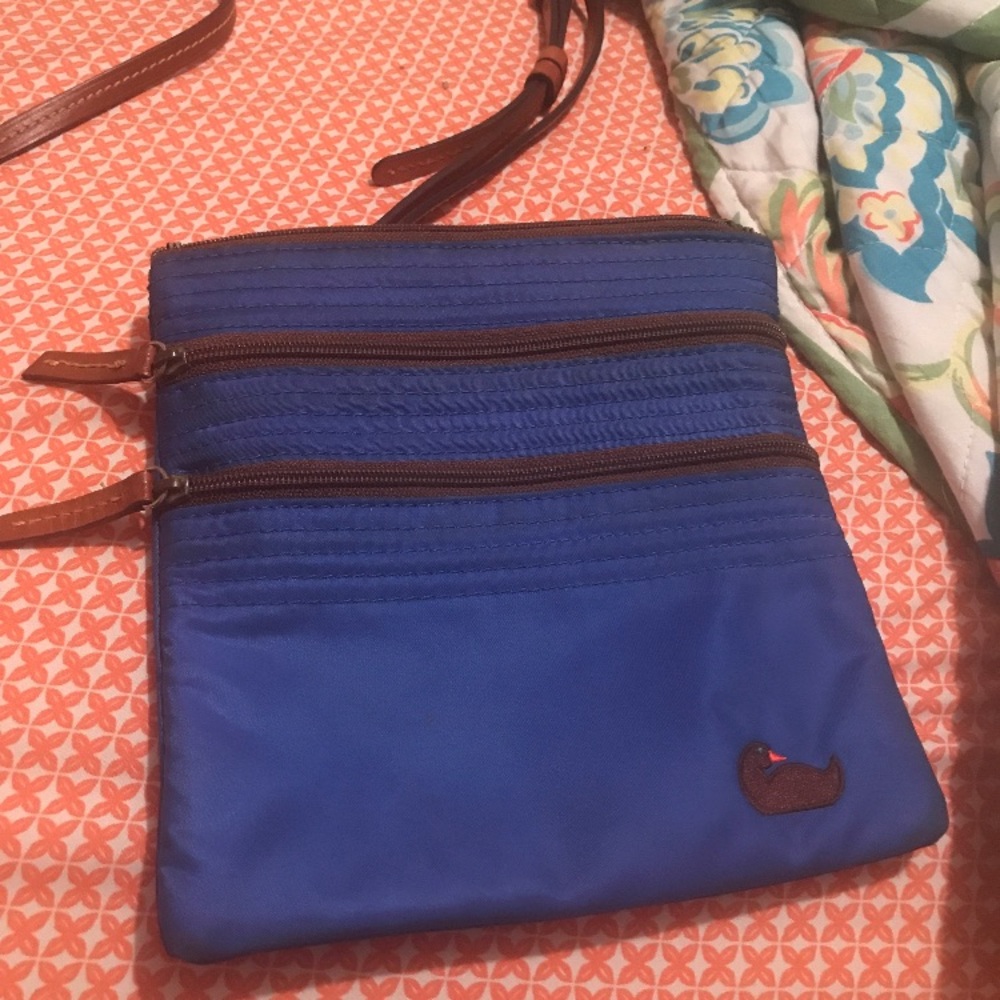 Blue dooney crossbody